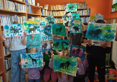 4 - Warsztaty artystyczne - Filia GBP w Gronkowie