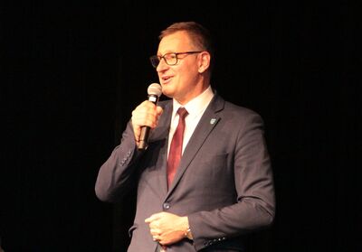 Wójt gminy Wiesław Parzygnat