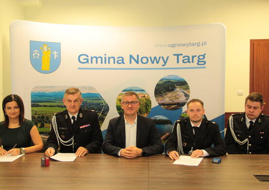 Kolejne wsparcie dla jednostek OSP z terenu Gminy Nowy Targ!